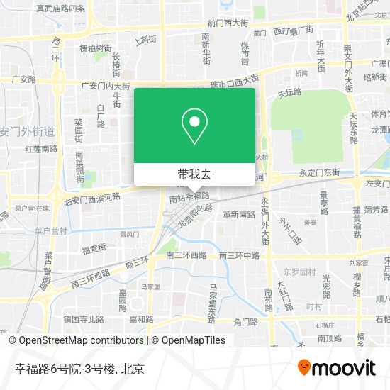 幸福路6号院-3号楼地图
