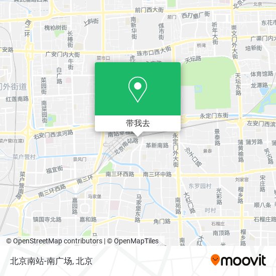 北京南站-南广场地图