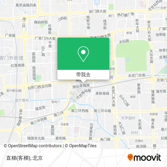 直梯(客梯)地图