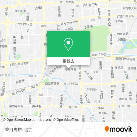 香河肉饼地图
