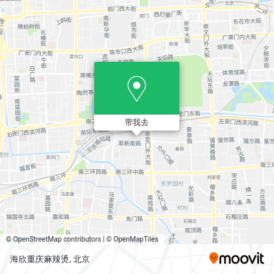 海欣重庆麻辣烫地图