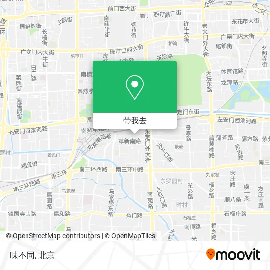 味不同地图