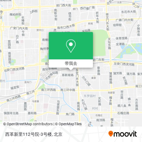 西革新里112号院-3号楼地图