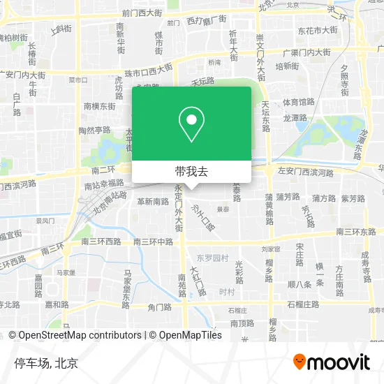 停车场地图