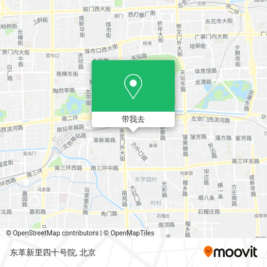 东革新里四十号院地图