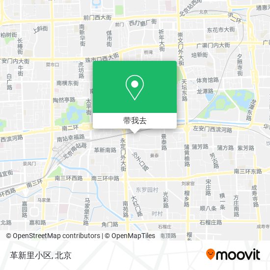 革新里小区地图