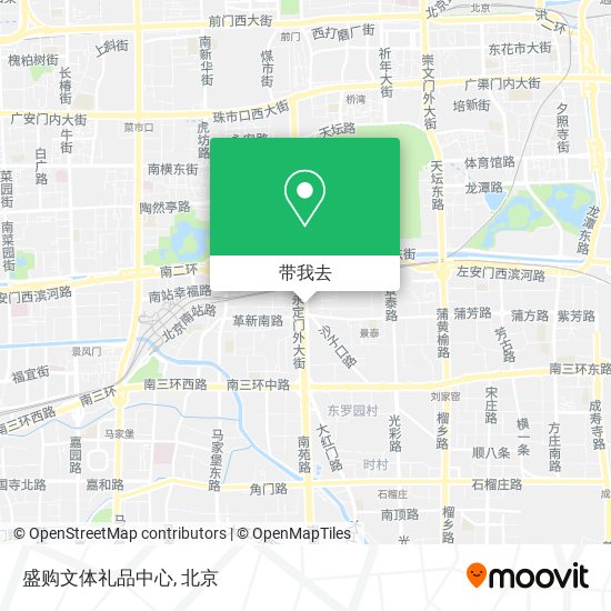 盛购文体礼品中心地图