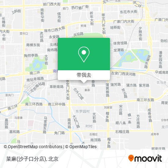 菜麻(沙子口分店)地图