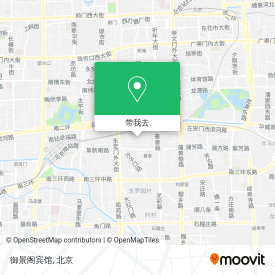 御景阁宾馆地图