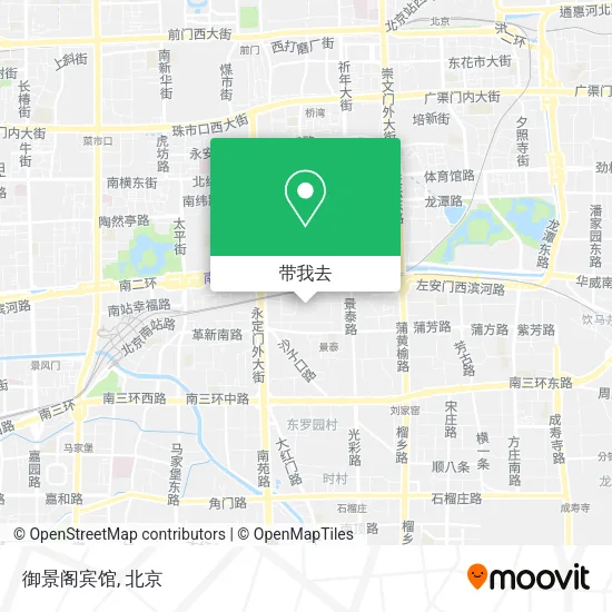 御景阁宾馆地图