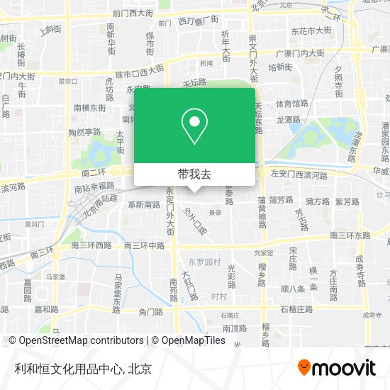 利和恒文化用品中心地图