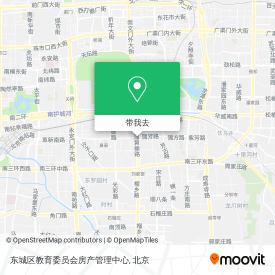 东城区教育委员会房产管理中心地图