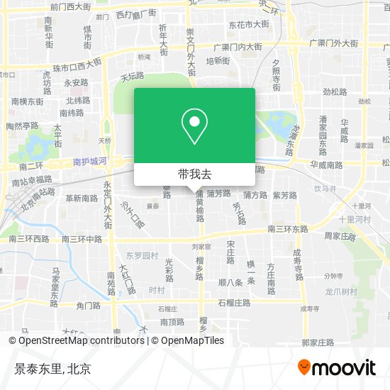 景泰东里地图