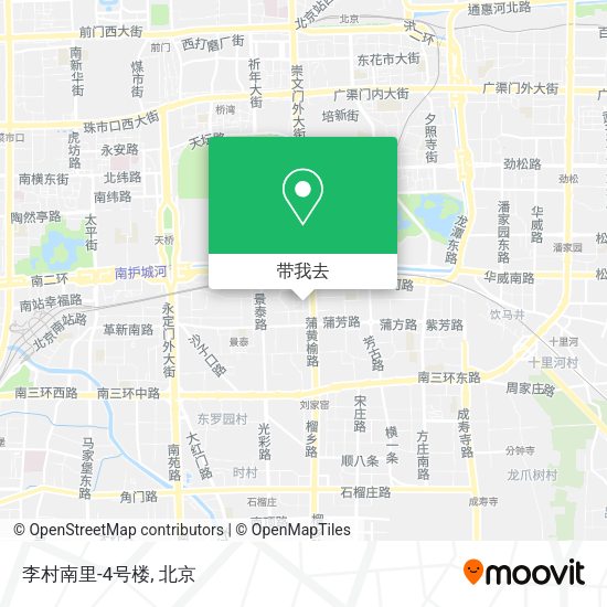 李村南里-4号楼地图