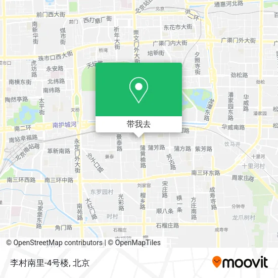 李村南里-4号楼地图