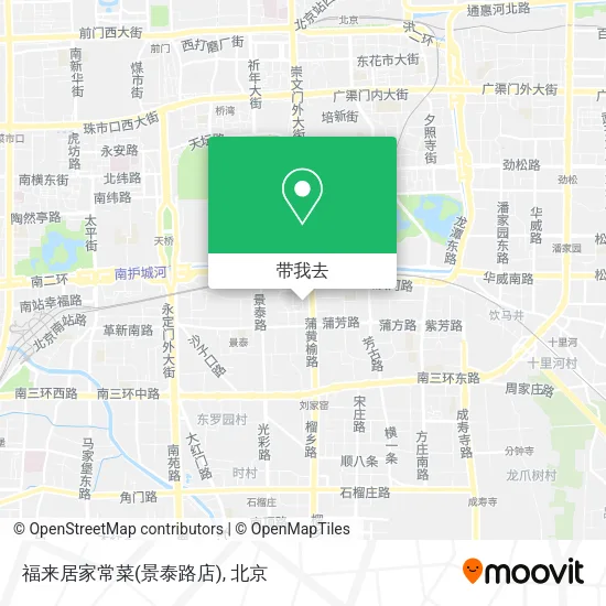 福来居家常菜(景泰路店)地图