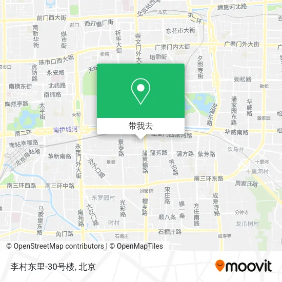李村东里-30号楼地图