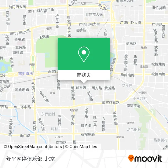 舒平网络俱乐部地图