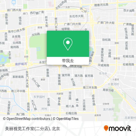 美丽视觉工作室(二分店)地图