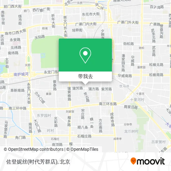 佐登妮丝(时代芳群店)地图