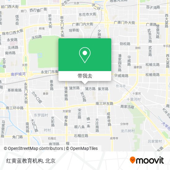 红黄蓝教育机构地图
