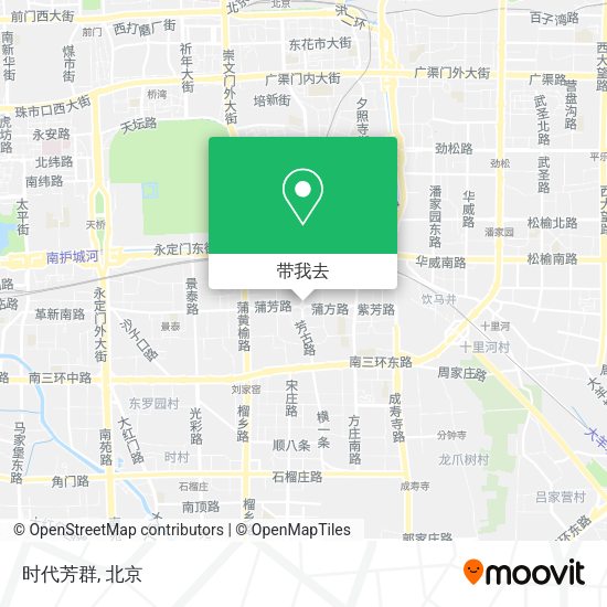 时代芳群地图