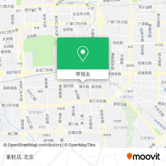 童鞋店地图