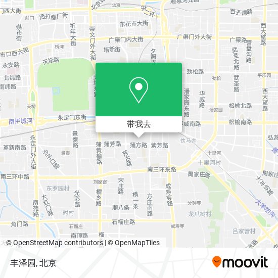 丰泽园地图
