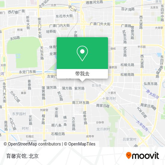 育馨宾馆地图