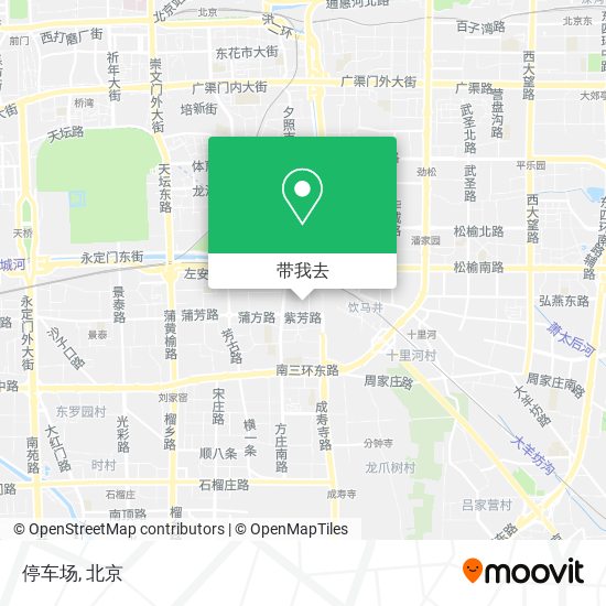 停车场地图