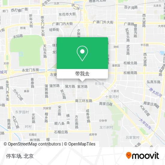 停车场地图