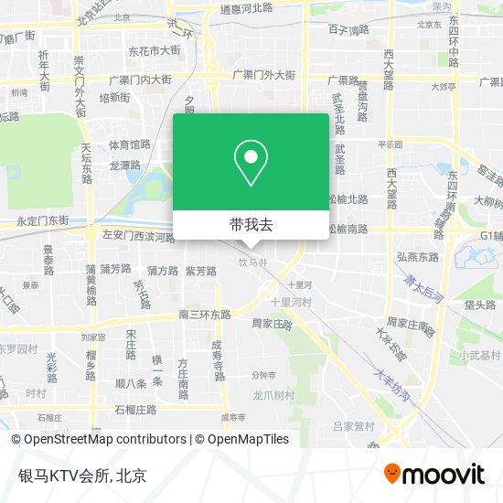 银马KTV会所地图