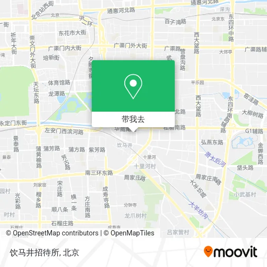 饮马井招待所地图