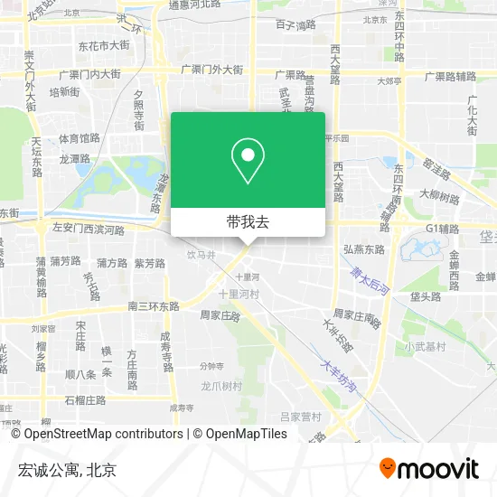 宏诚公寓地图