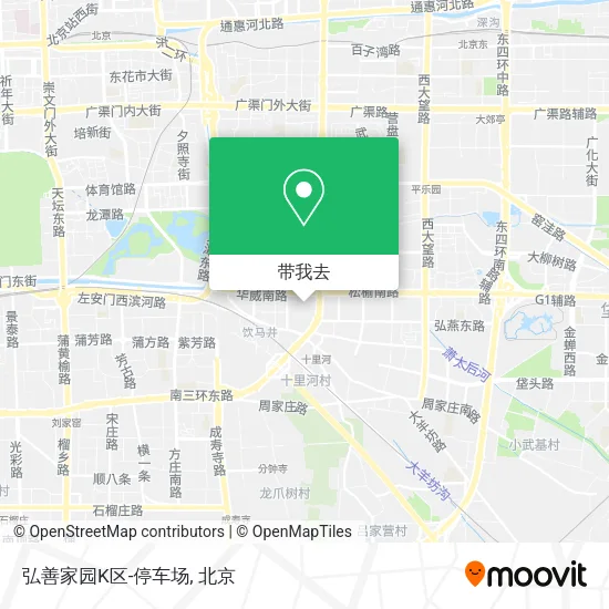 弘善家园K区-停车场地图