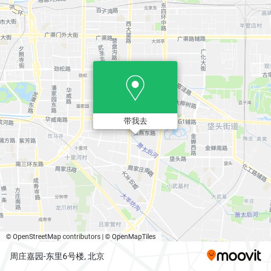 周庄嘉园-东里6号楼地图