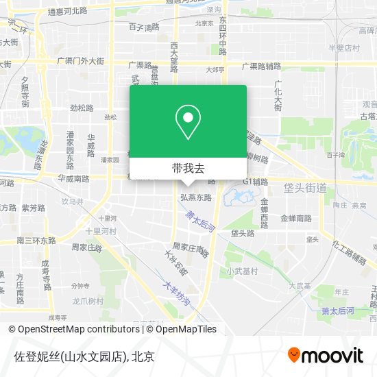 佐登妮丝(山水文园店)地图