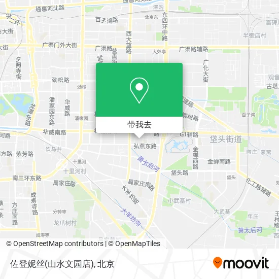 佐登妮丝(山水文园店)地图