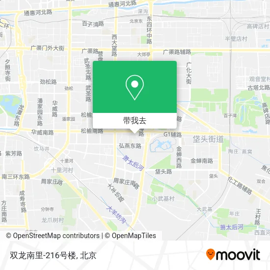 双龙南里-216号楼地图