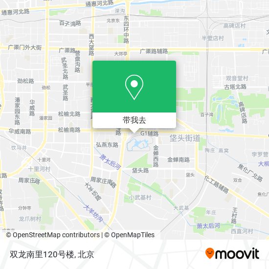 双龙南里120号楼地图
