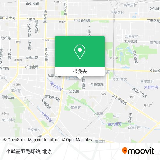 小武基羽毛球馆地图
