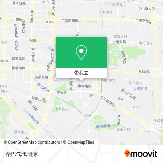 桑巴气球地图