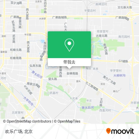 欢乐广场地图