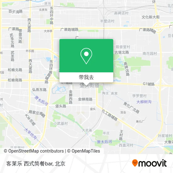 客莱乐 西式简餐bar地图