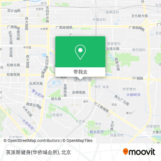 英派斯健身(华侨城会所)地图