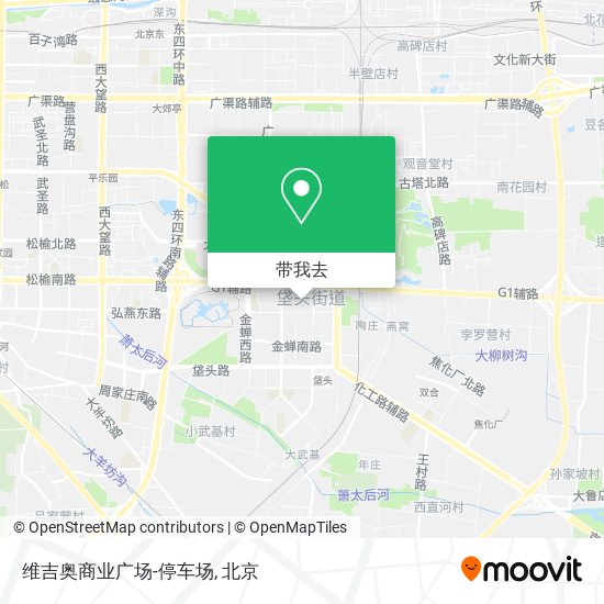 维吉奥商业广场-停车场地图
