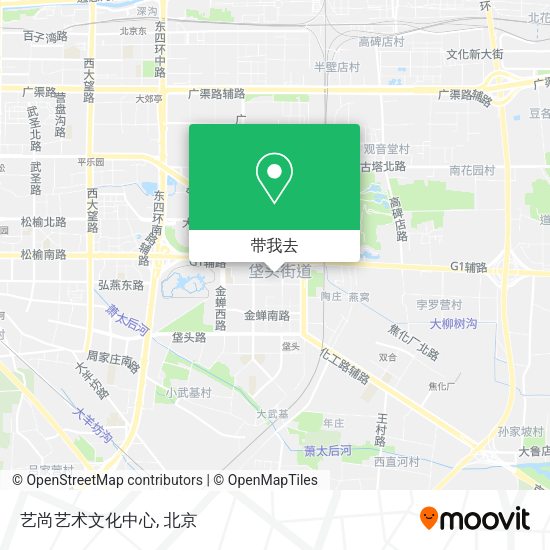 艺尚艺术文化中心地图