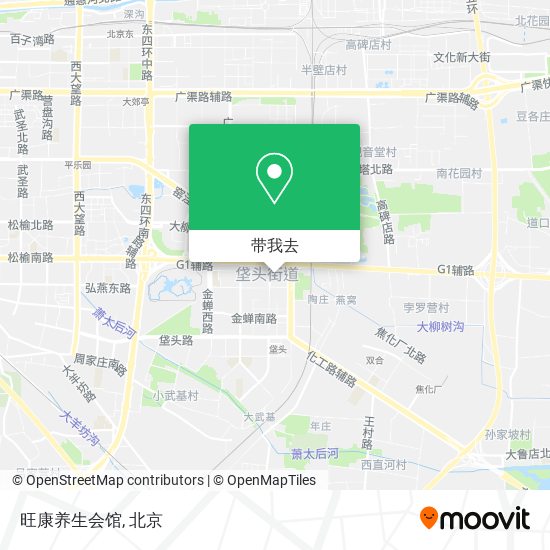 旺康养生会馆地图