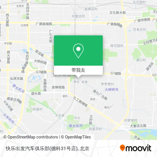 快乐出发汽车俱乐部(德科31号店)地图