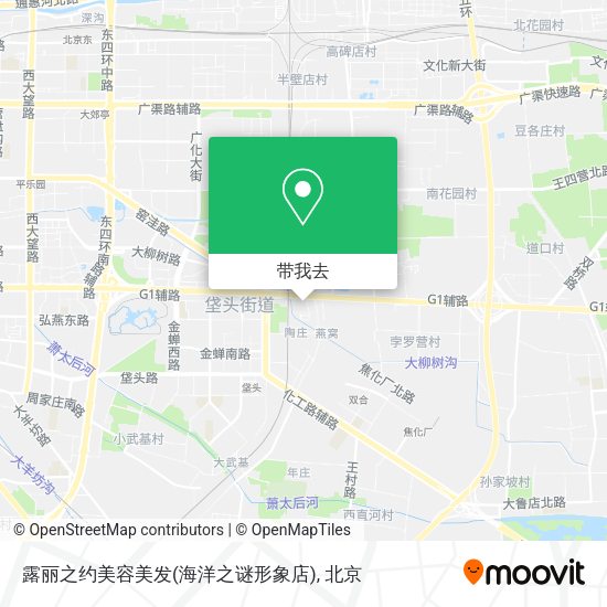 露丽之约美容美发(海洋之谜形象店)地图